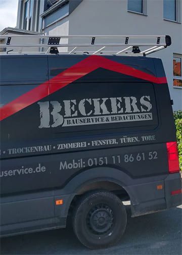 Firmenwagen Beckes Bauservice und Bedachungen